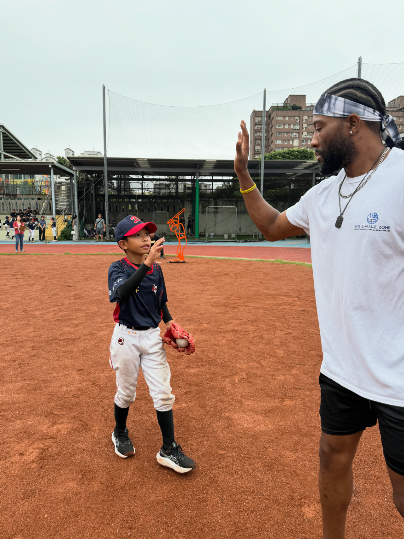 Jay Jackson mentoring athletes